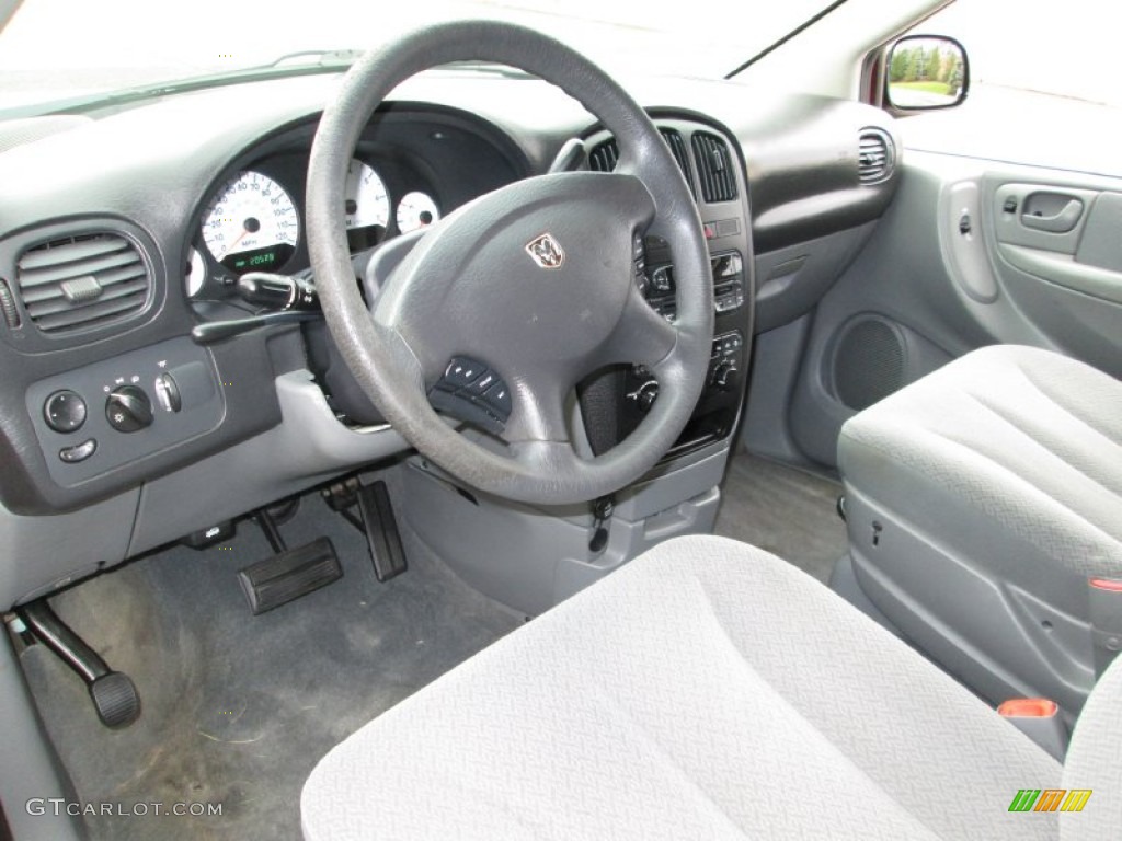 Medium Slate Gray Interior 2006 Dodge Grand Caravan SE Photo #84335634