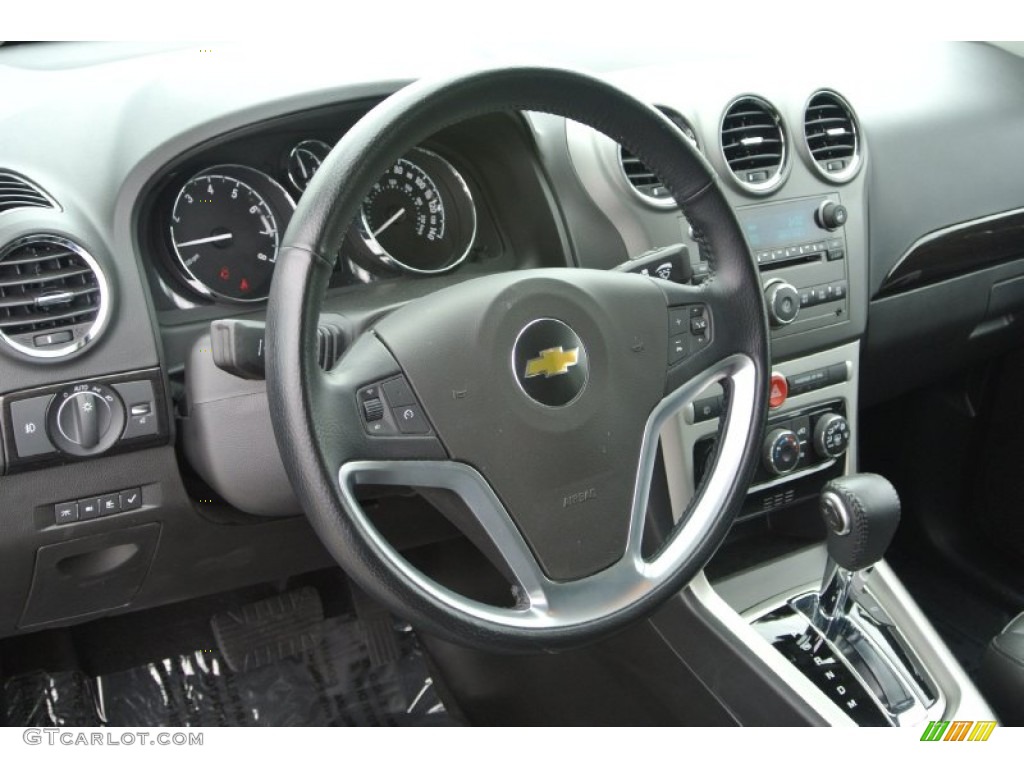 2013 Chevrolet Captiva Sport LTZ Black Steering Wheel Photo #84336396