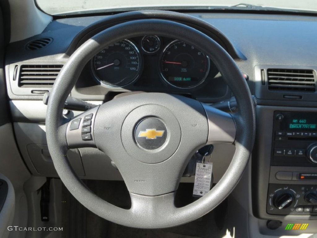 2008 Chevrolet Cobalt LT Sedan Gray Steering Wheel Photo #84336784