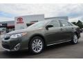 2013 Cypress Green Metallic Toyota Camry Hybrid XLE  photo #1