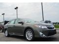 2013 Cypress Green Metallic Toyota Camry Hybrid XLE  photo #3