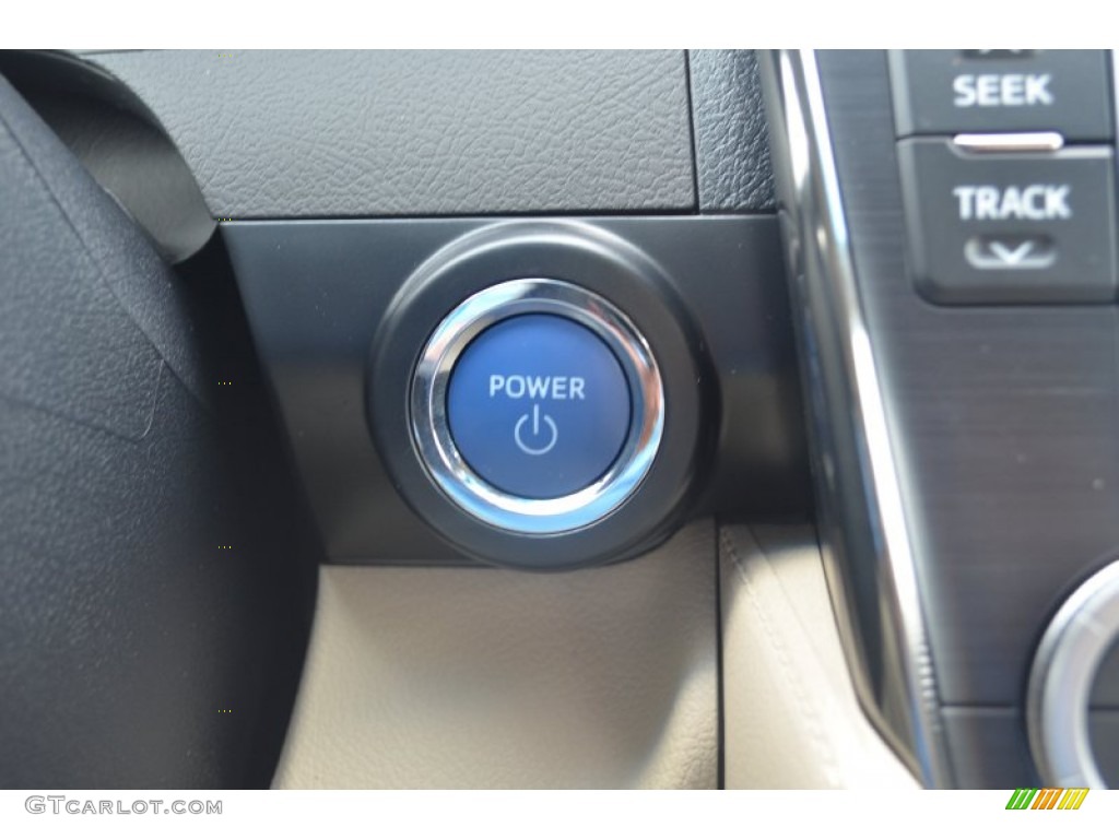 2013 Camry Hybrid XLE - Cypress Green Metallic / Ivory photo #17