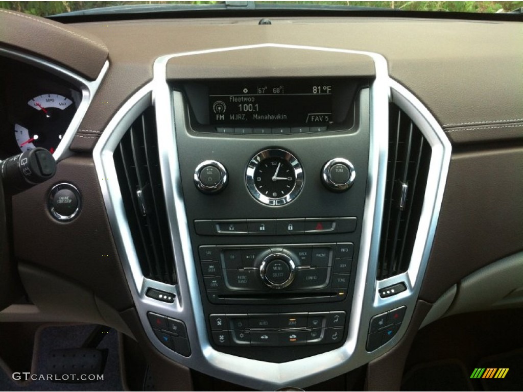 2011 SRX 4 V6 AWD - Gold Mist Metallic / Shale/Brownstone photo #12