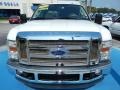 2010 Oxford White Ford F250 Super Duty Lariat Crew Cab 4x4  photo #10