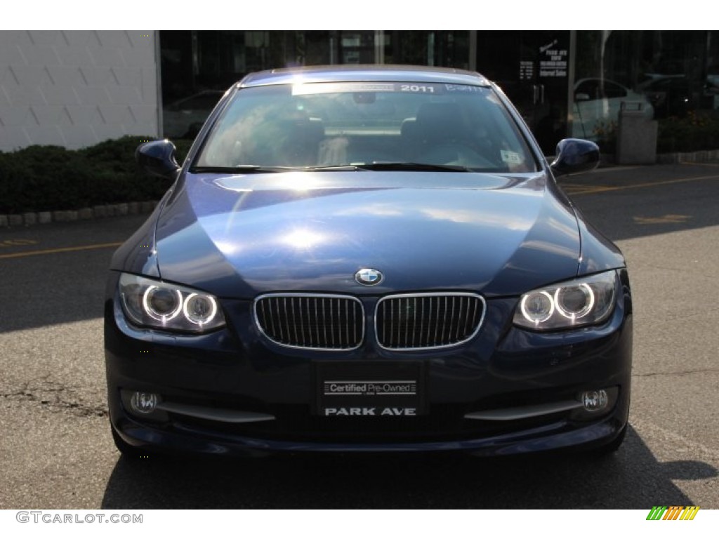 2011 3 Series 328i xDrive Coupe - Deep Sea Blue Metallic / Saddle Brown Dakota Leather photo #2