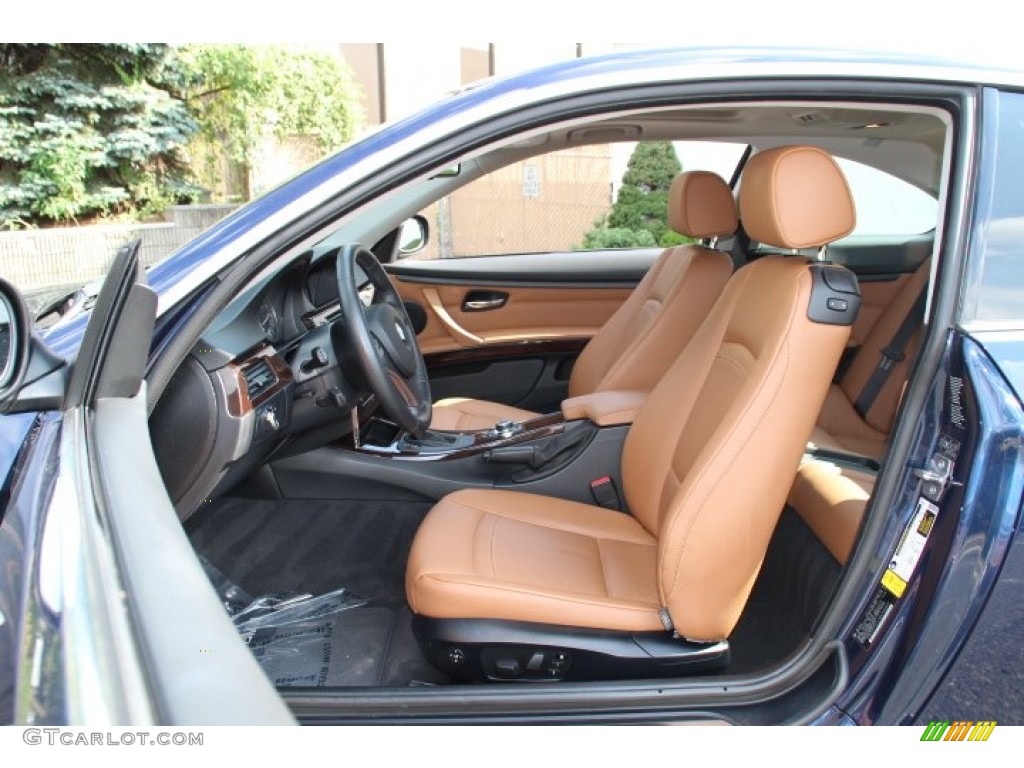 2011 3 Series 328i xDrive Coupe - Deep Sea Blue Metallic / Saddle Brown Dakota Leather photo #11