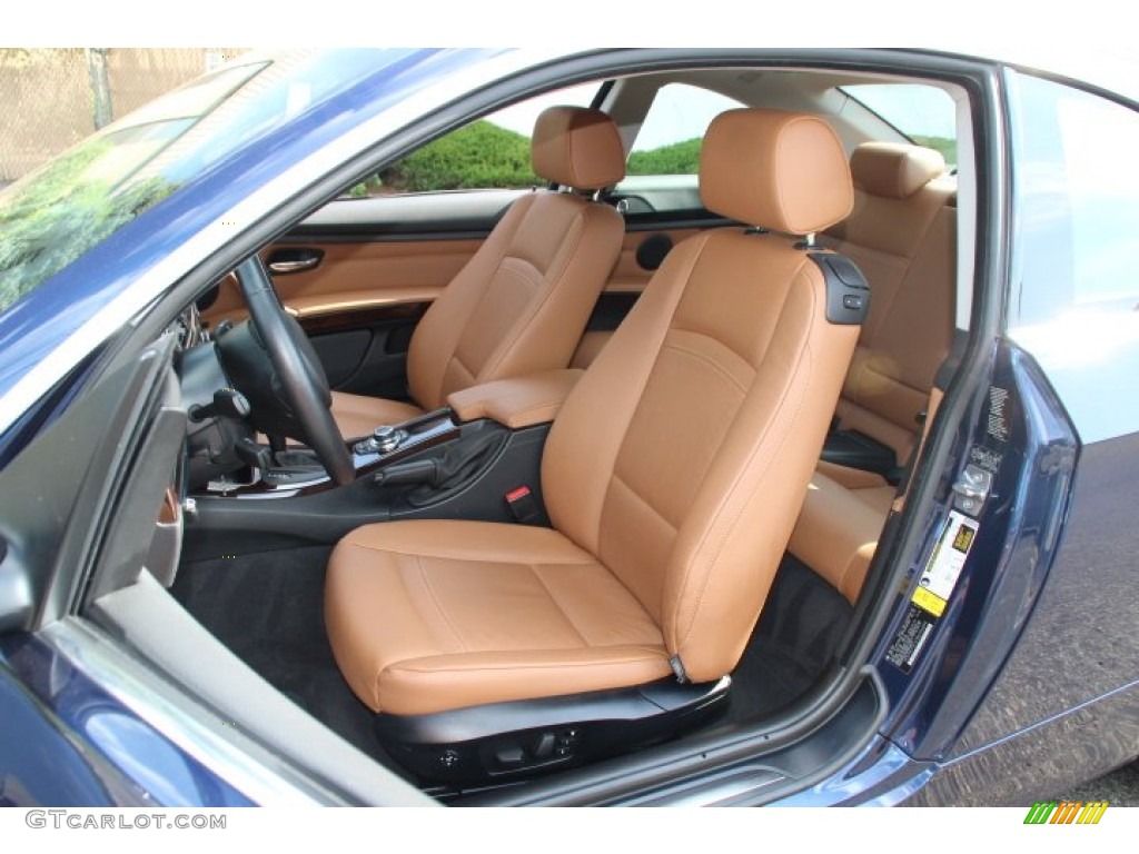 2011 3 Series 328i xDrive Coupe - Deep Sea Blue Metallic / Saddle Brown Dakota Leather photo #12