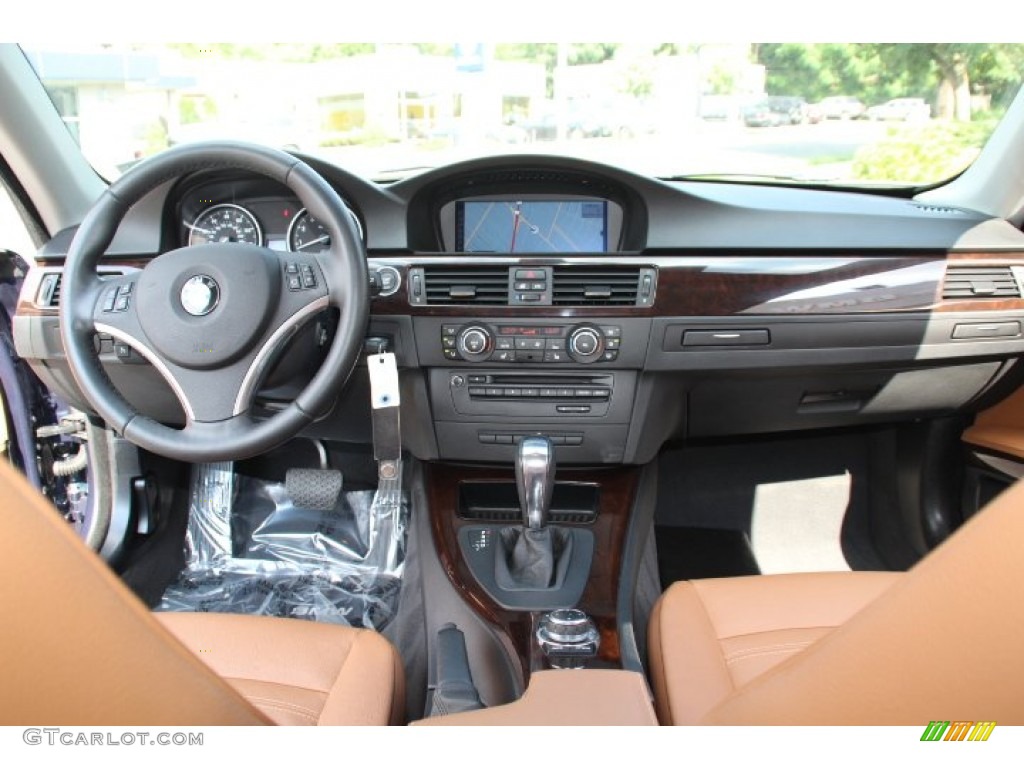 2011 3 Series 328i xDrive Coupe - Deep Sea Blue Metallic / Saddle Brown Dakota Leather photo #13