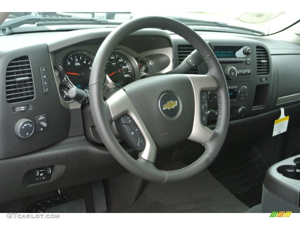 2013 Silverado 1500 LT Extended Cab 4x4 - Summit White / Ebony photo #21