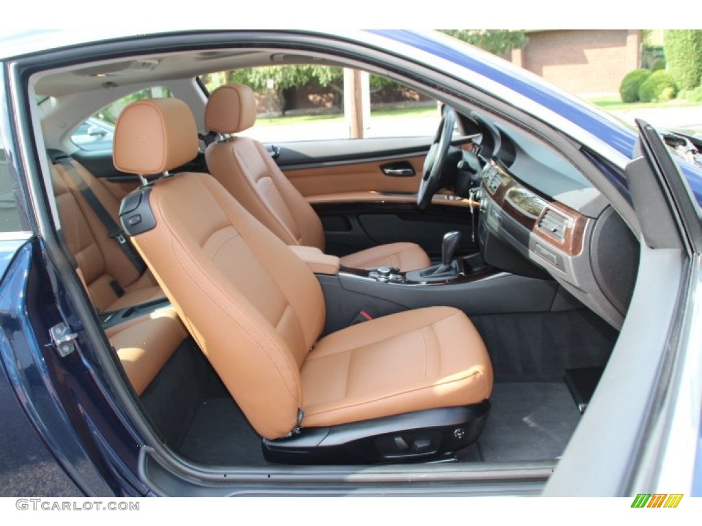 2011 3 Series 328i xDrive Coupe - Deep Sea Blue Metallic / Saddle Brown Dakota Leather photo #26
