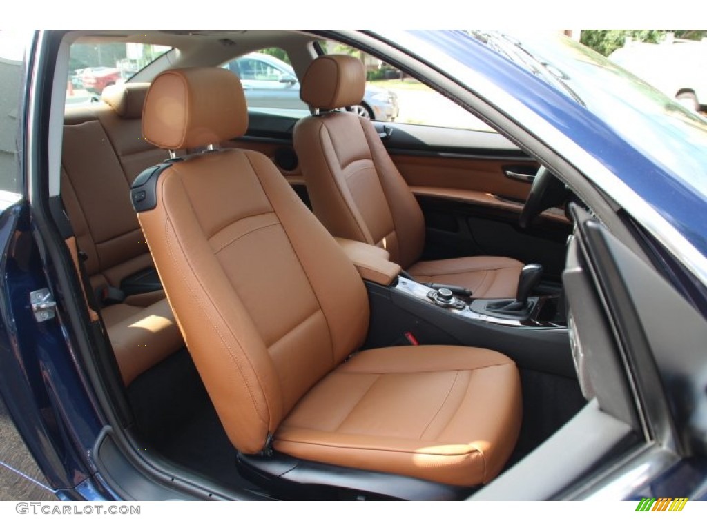 2011 3 Series 328i xDrive Coupe - Deep Sea Blue Metallic / Saddle Brown Dakota Leather photo #27