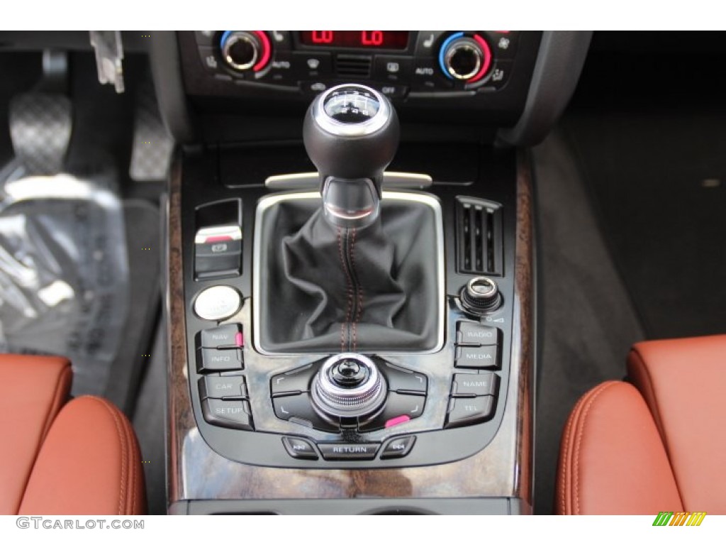 2010 S5 4.2 FSI quattro Coupe - Deep Sea Blue Pearl Effect / Magma Red Silk Nappa Leather photo #15