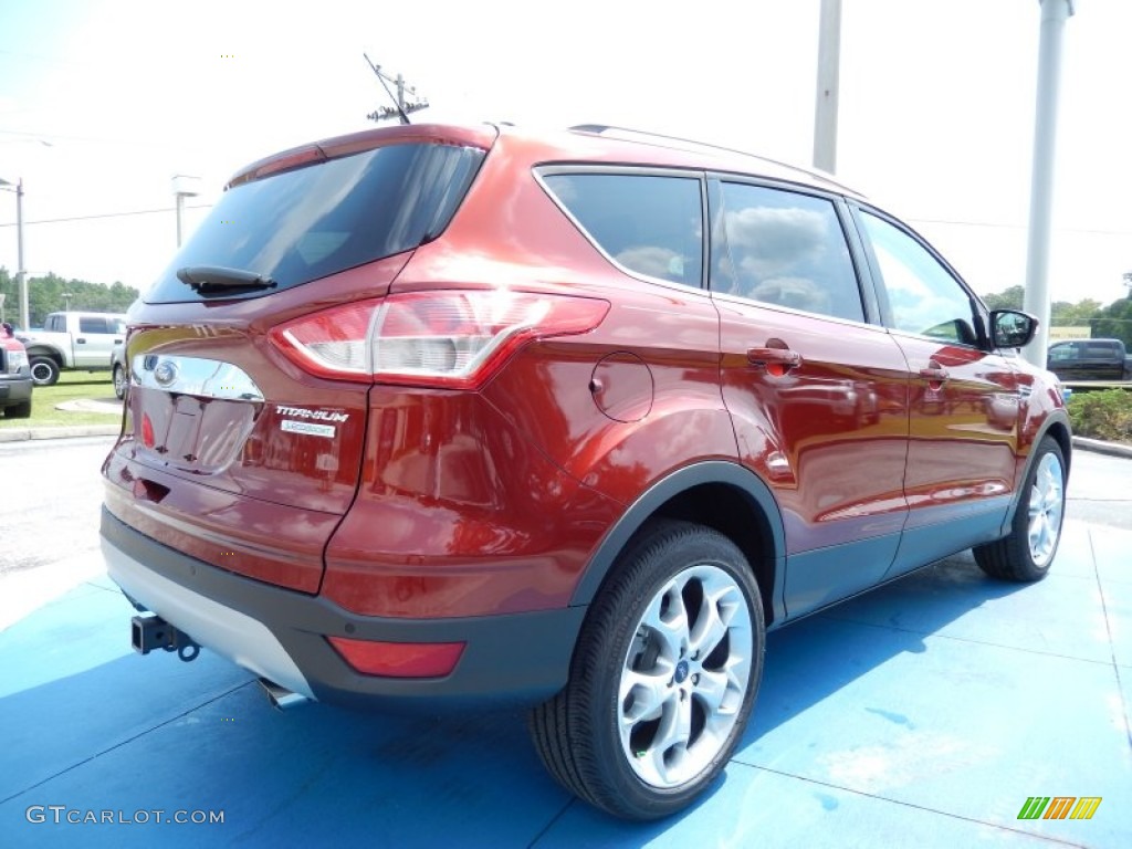 2014 Escape Titanium 2.0L EcoBoost - Sunset / Medium Light Stone photo #3