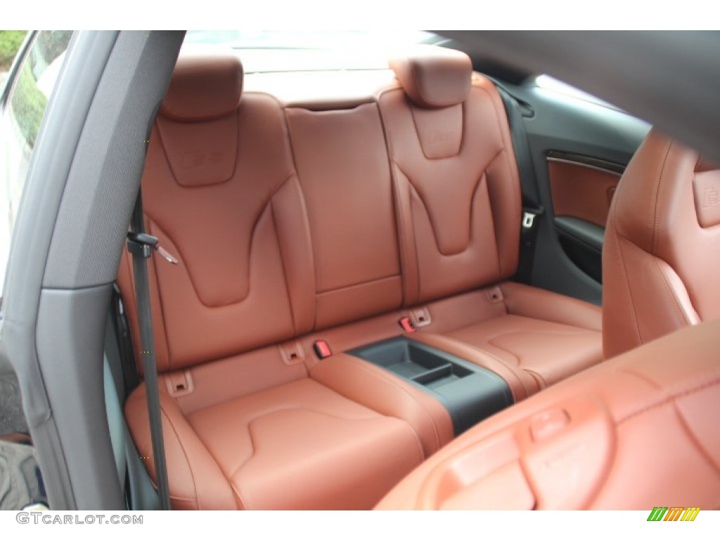 2010 S5 4.2 FSI quattro Coupe - Deep Sea Blue Pearl Effect / Magma Red Silk Nappa Leather photo #24