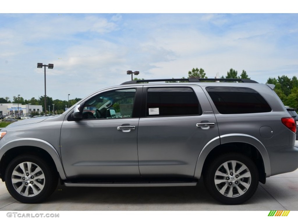 2013 Sequoia Limited - Silver Sky Metallic / Graphite photo #2