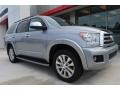 2013 Silver Sky Metallic Toyota Sequoia Limited  photo #3