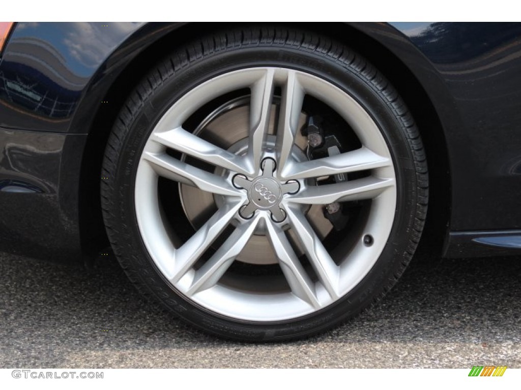 2010 S5 4.2 FSI quattro Coupe - Deep Sea Blue Pearl Effect / Magma Red Silk Nappa Leather photo #30