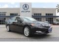 2014 Crystal Black Pearl Acura RLX Advance Package  photo #1