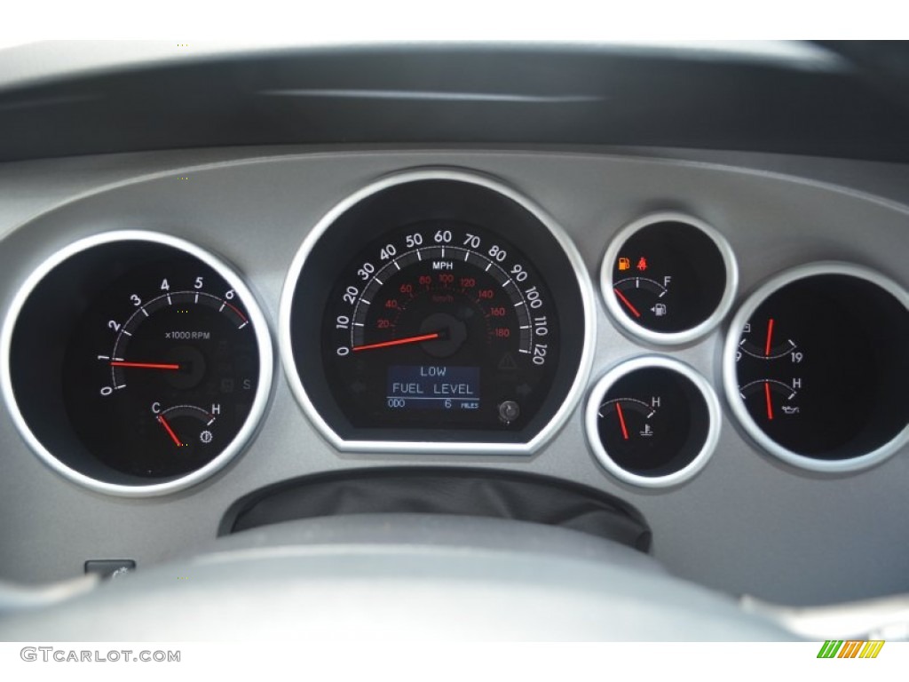 2013 Toyota Sequoia Limited Gauges Photo #84339430