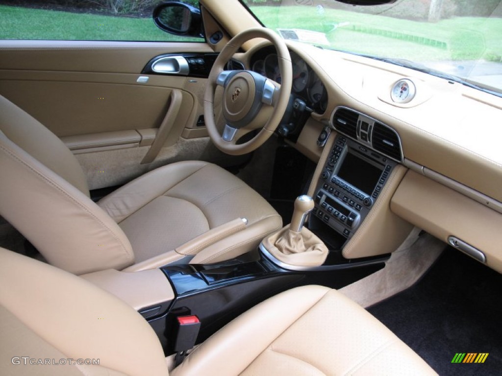 2006 Porsche 911 Carrera 4S Coupe Sand Beige Dashboard Photo #84339552