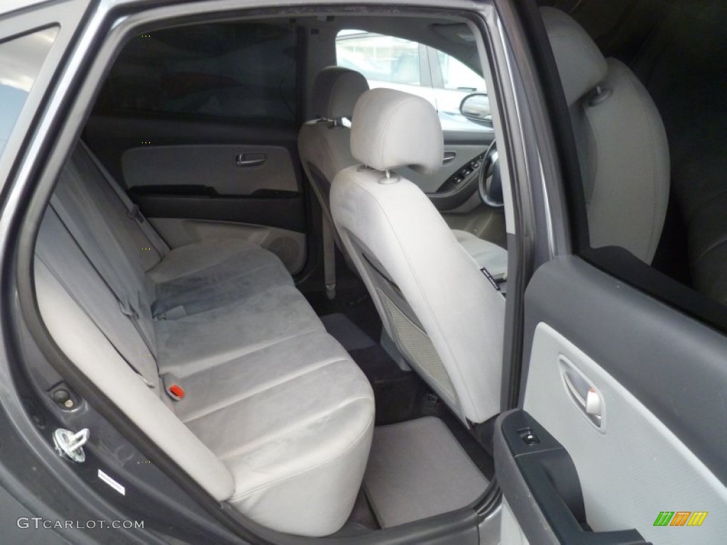 2009 Elantra GLS Sedan - Carbon Gray / Gray photo #8