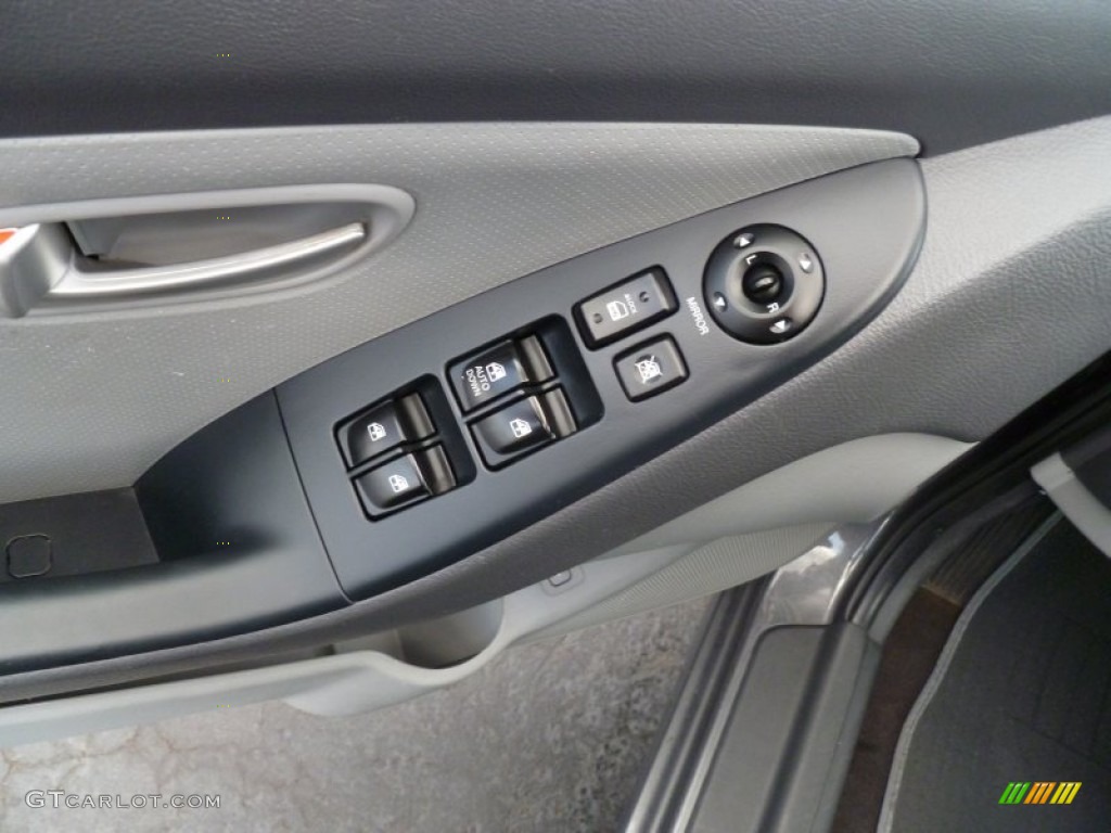2009 Elantra GLS Sedan - Carbon Gray / Gray photo #13
