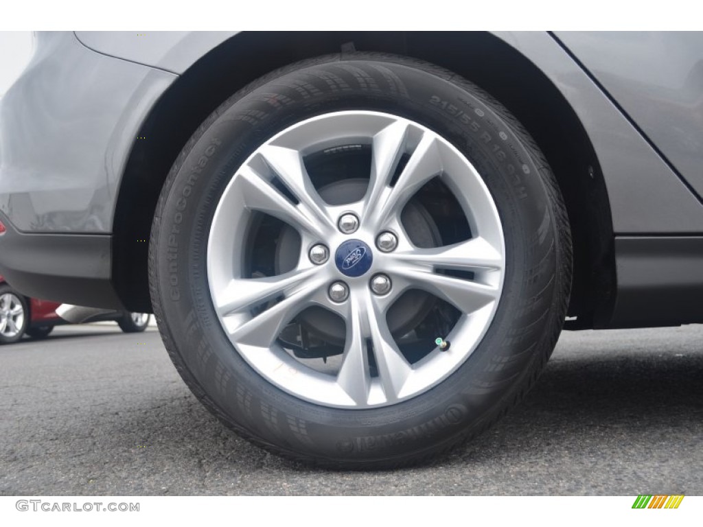 2014 Focus SE Hatchback - Sterling Gray / Medium Light Stone photo #9