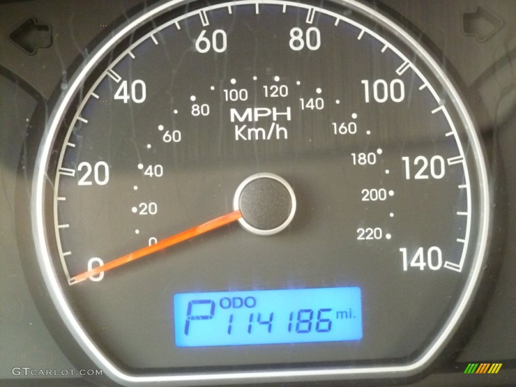 2009 Elantra GLS Sedan - Carbon Gray / Gray photo #14