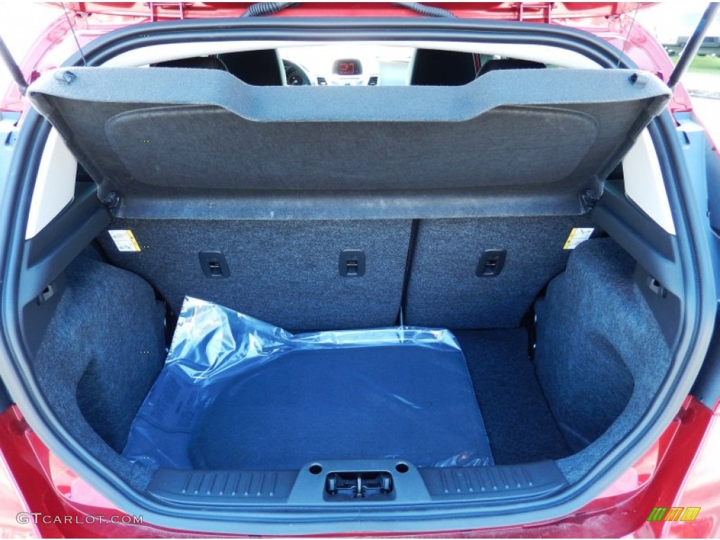 2013 Fiesta SE Hatchback - Ruby Red / Charcoal Black photo #5