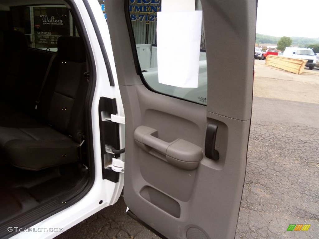 2011 Silverado 1500 Extended Cab 4x4 - Summit White / Dark Titanium photo #22