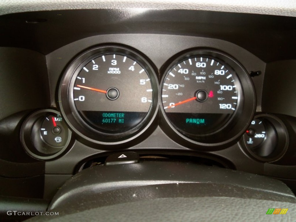 2011 Silverado 1500 Extended Cab 4x4 - Summit White / Dark Titanium photo #34