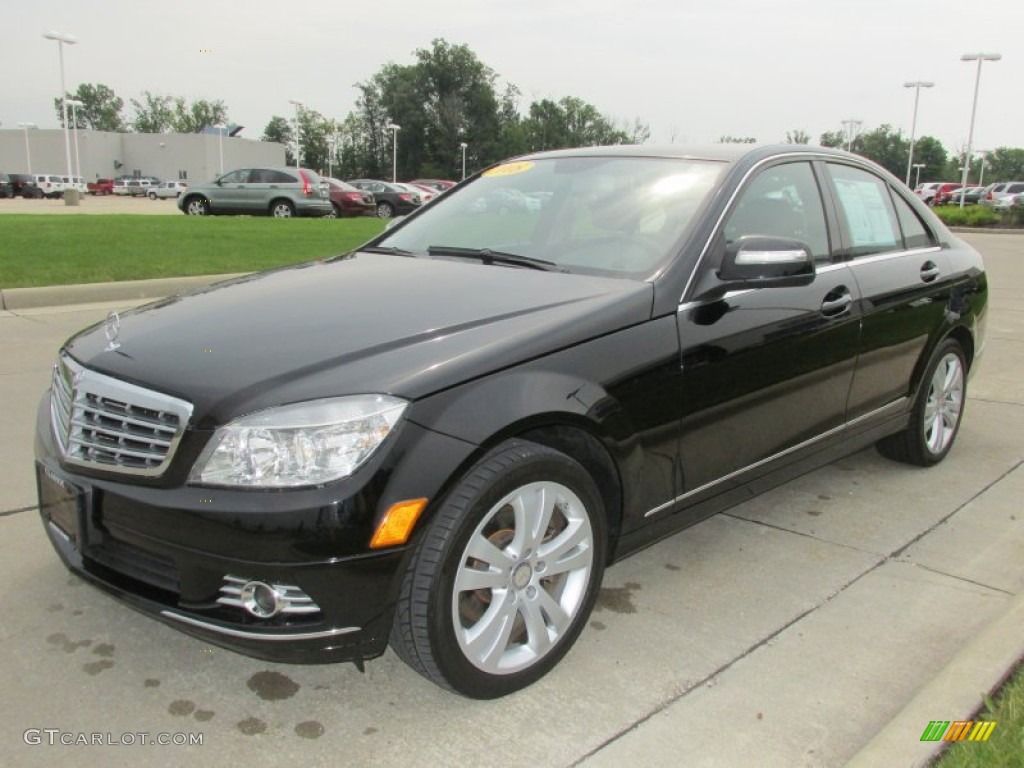 Black 2008 Mercedes-Benz C 300 4Matic Luxury Exterior Photo #84342162