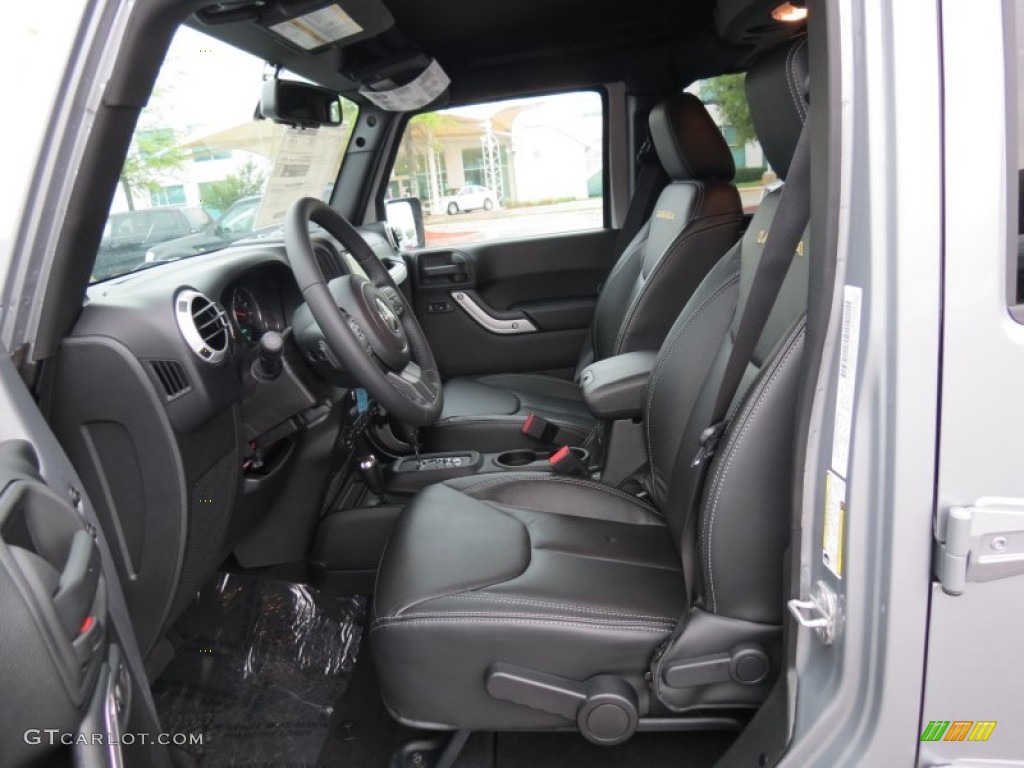 2014 Jeep Wrangler Unlimited Sahara 4x4 Front Seat Photo #84342672