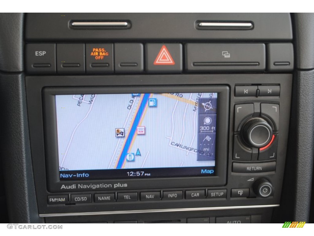 2008 Audi S4 4.2 quattro Cabriolet Navigation Photo #84343002