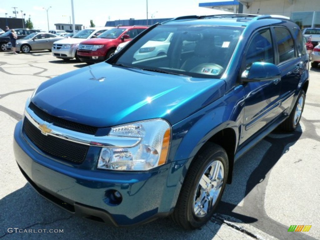 Bermuda Green Metallic 2007 Chevrolet Equinox LT AWD Exterior Photo #84343083
