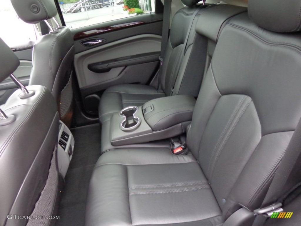 Ebony/Titanium Interior 2010 Cadillac SRX V6 Photo #84343863