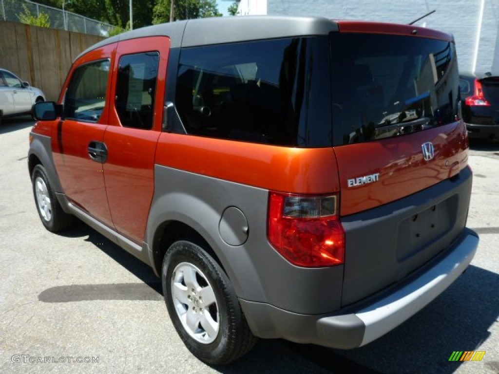 Sunset Orange Pearl 2004 Honda Element EX Exterior Photo #84344301