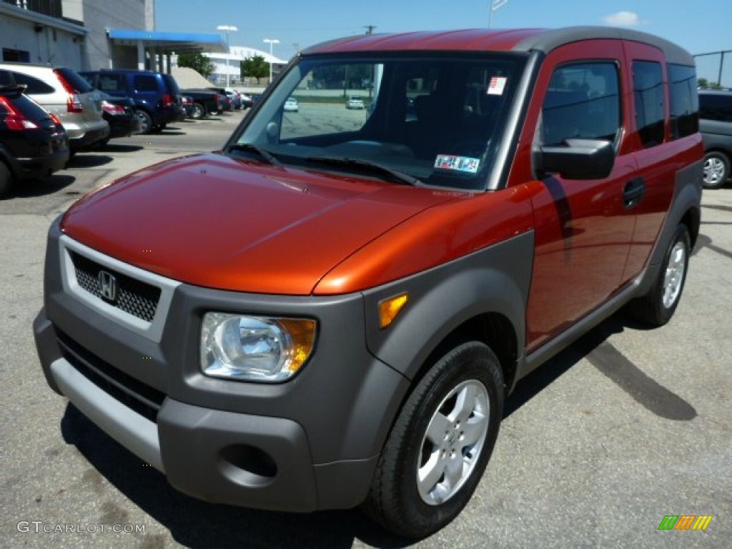 Sunset Orange Pearl 2004 Honda Element EX Exterior Photo #84344349