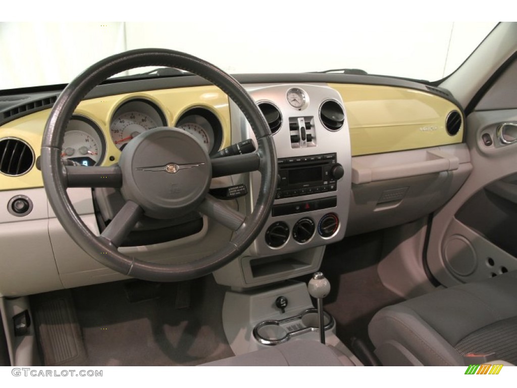 2007 Chrysler PT Cruiser Limited Pastel Slate Gray Dashboard Photo #84344966