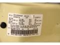 PYD: Pastel Yellow 2007 Chrysler PT Cruiser Limited Color Code