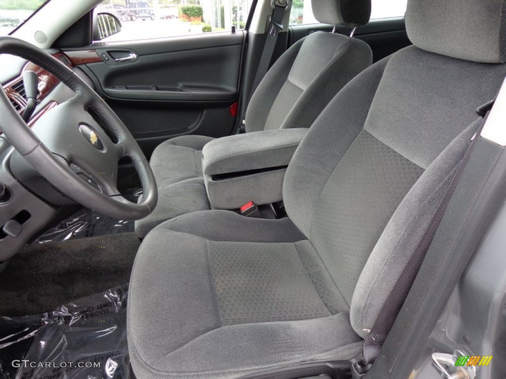 2009 Impala LT - Dark Silver Metallic / Ebony photo #13