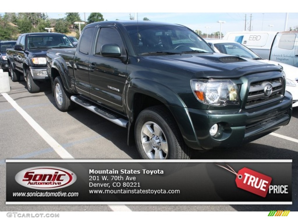 2010 Tacoma V6 SR5 TRD Sport Access Cab 4x4 - Timberland Mica / Graphite photo #1