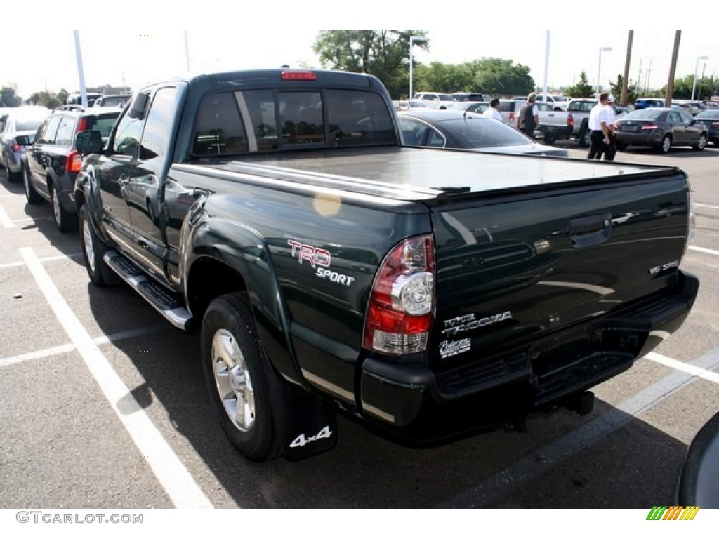 2010 Tacoma V6 SR5 TRD Sport Access Cab 4x4 - Timberland Mica / Graphite photo #3