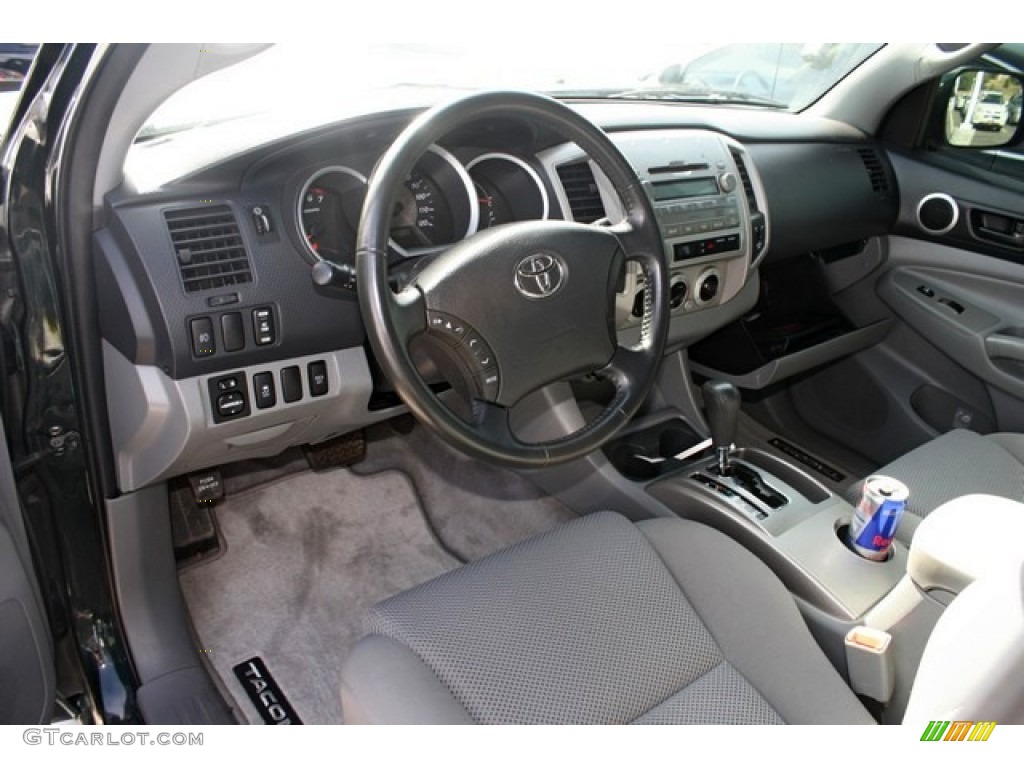 2010 Tacoma V6 SR5 TRD Sport Access Cab 4x4 - Timberland Mica / Graphite photo #5