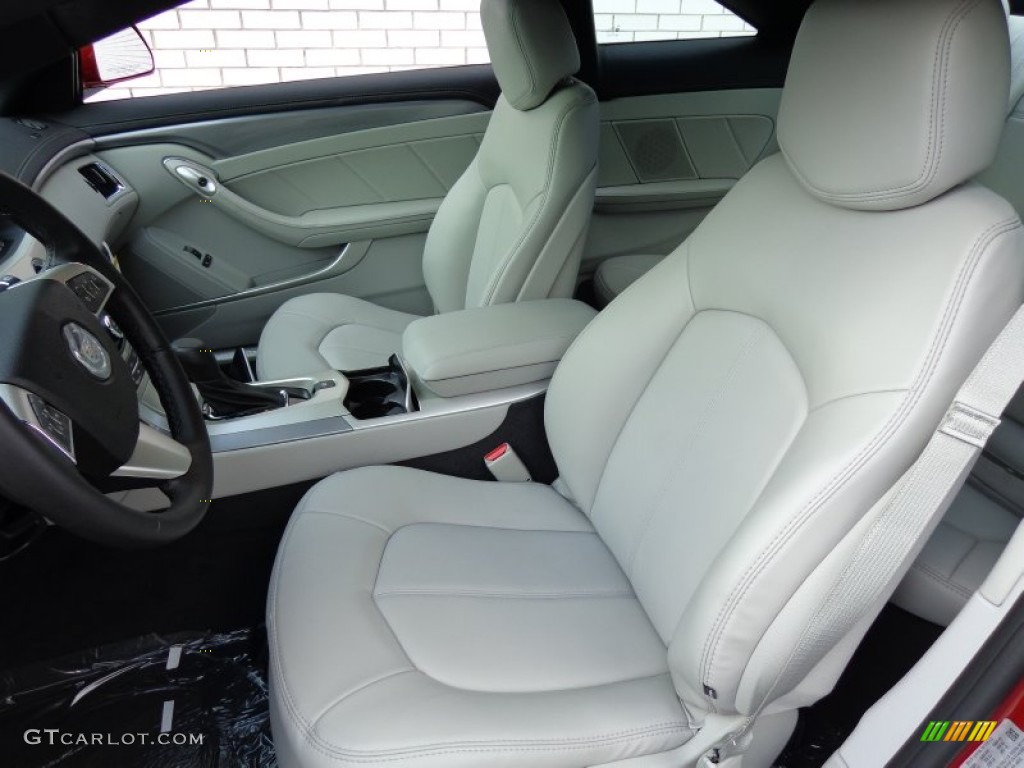 Light Titanium/Ebony Interior 2014 Cadillac CTS Coupe Photo #84346623