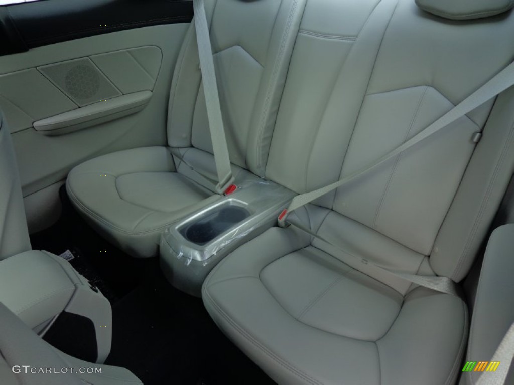 Light Titanium/Ebony Interior 2014 Cadillac CTS Coupe Photo #84346641