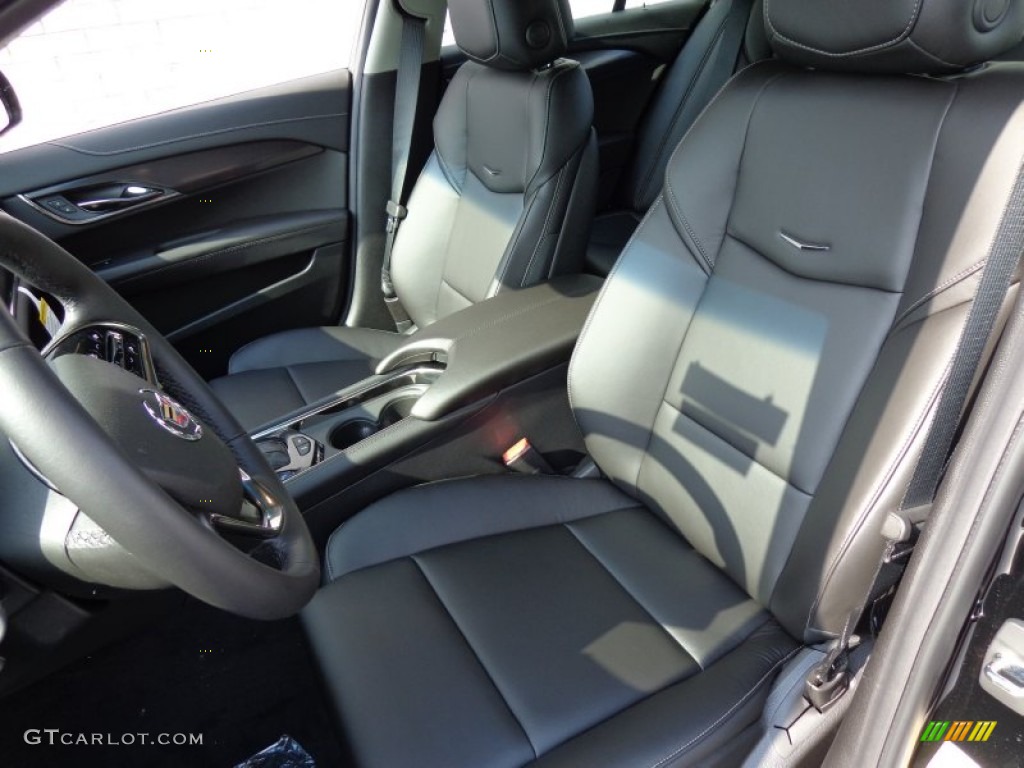 Jet Black/Jet Black Interior 2014 Cadillac ATS 2.5L Photo #84347142