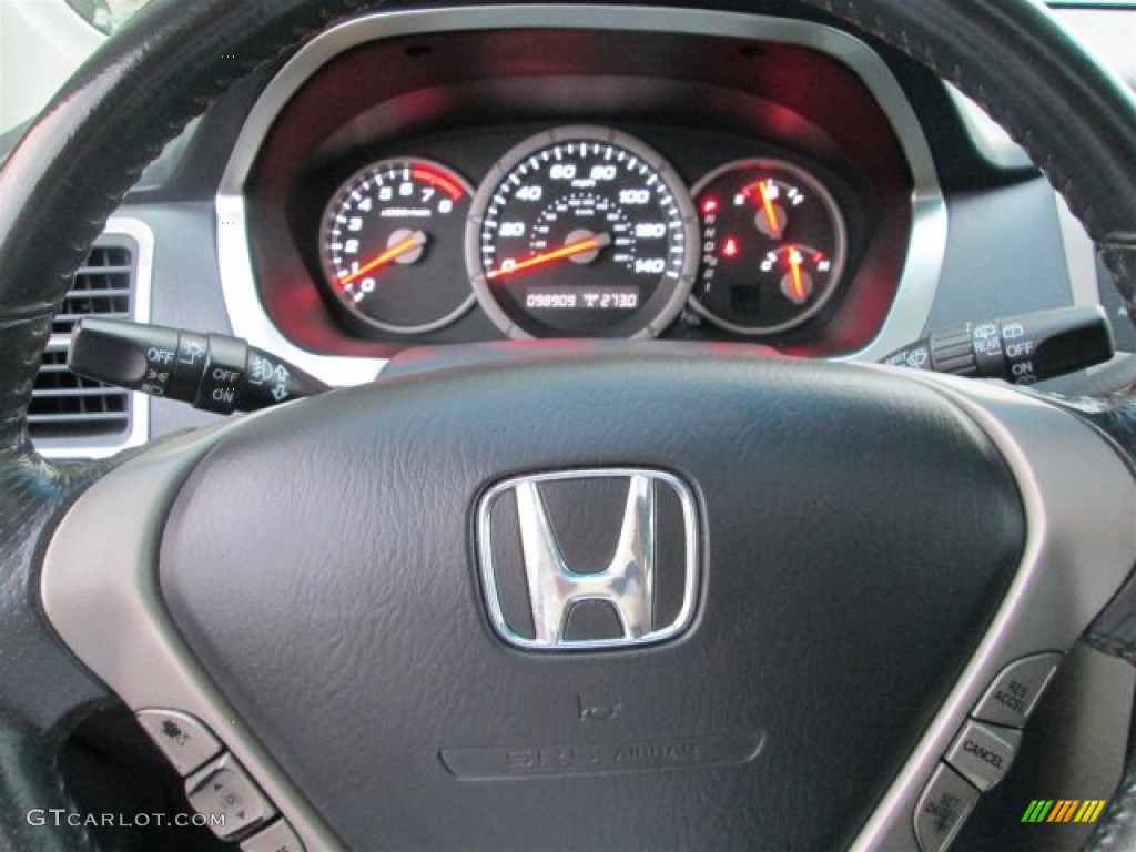 2007 Pilot EX-L - Nimbus Gray Metallic / Gray photo #23