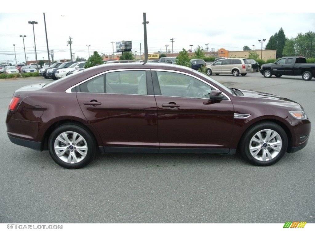 2011 Taurus SEL - Bordeaux Reserve Red / Light Stone photo #3