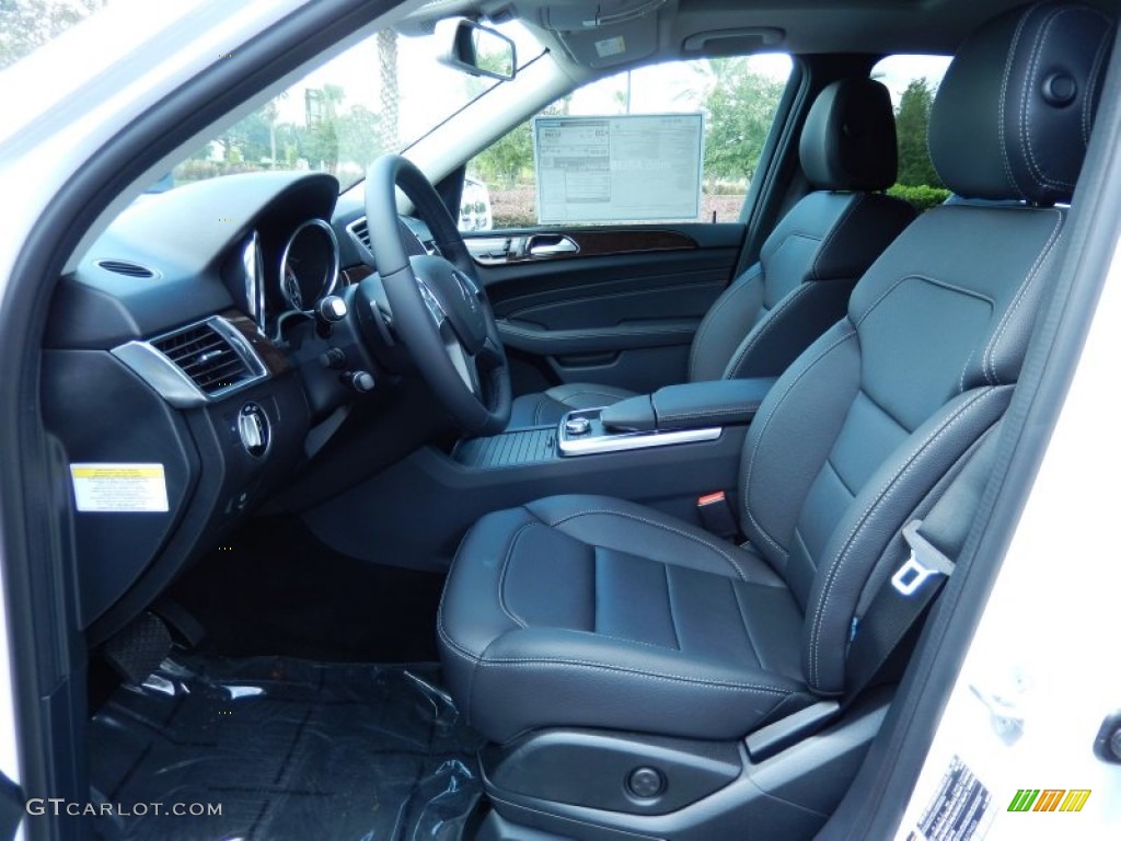 Black Interior 2014 Mercedes-Benz ML 350 Photo #84350643